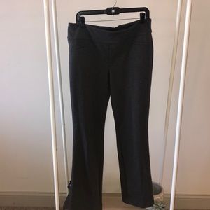 Gray work pants